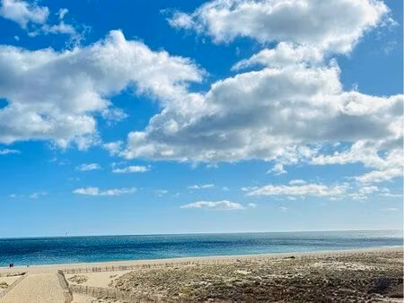 studio cabine vue mer