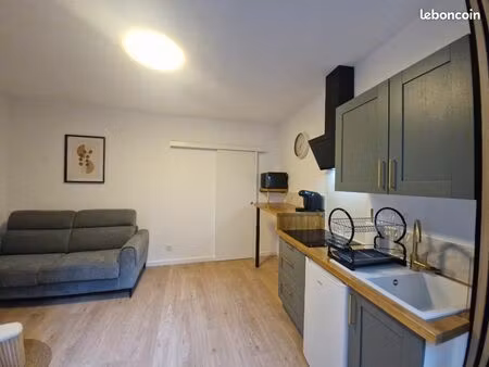 studio meublé rénové place saint pierre