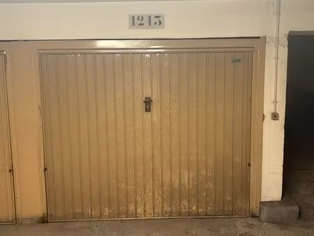 ?️ location garage box fermé – paris