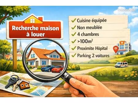 recherche maison proche hôpital