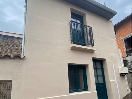 perreux maisonnette t2 avec cour privative