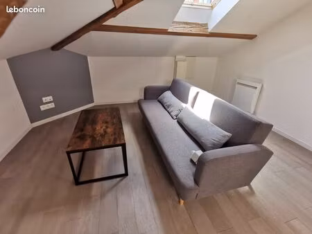 appartement - 2 pièces - centre ville firminy