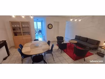 beau t2 meublé avec jardin centre st péray