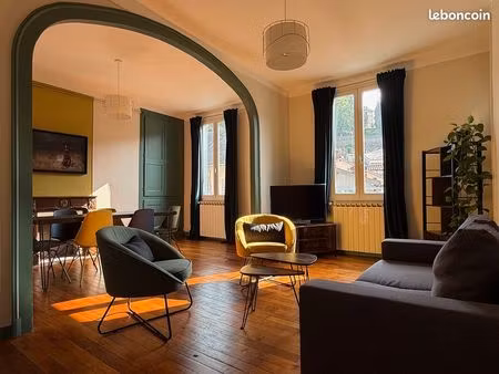 appartement meublé 2 pièces - quartier du trech à tulle