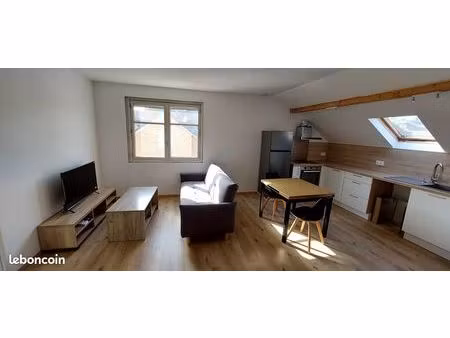 appartement t2 45m² rénové + parking