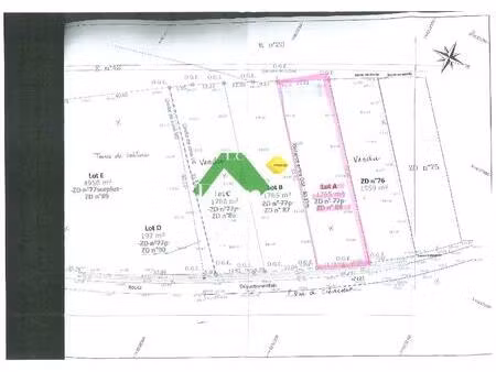 achat terrain 22m² meru 60110