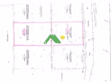 achat terrain 900m² meru 60110