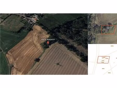 terrain à vendre à rue du bosquet 41 gouy-lez-piéton (vbe12064)