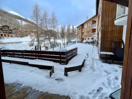 ?️ la foux d’allos – studio meublé 4 couchages – terrasse – faibles charges