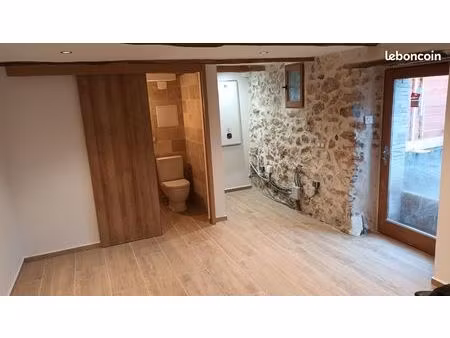 studio rez-de-jardin 21 +45 m2