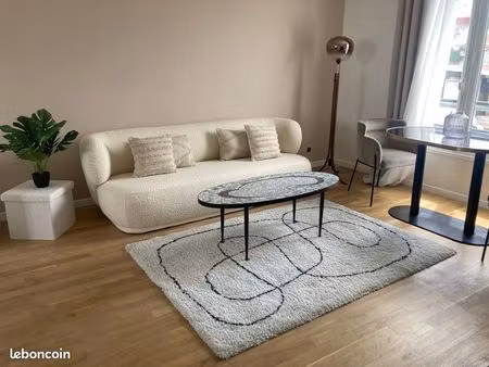 f3 meublé pour coloc à 2 : libre de suite