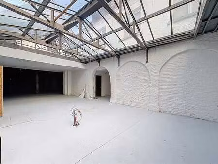 rez-de-chaussée commercial de +/- 450m²
