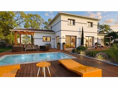 terrain avec maison neuve à vendre