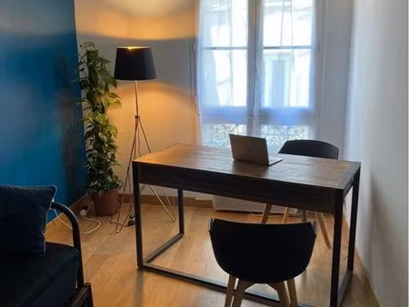 bureau de consultation meublé – 13 m² – cabinet de santé – bastille