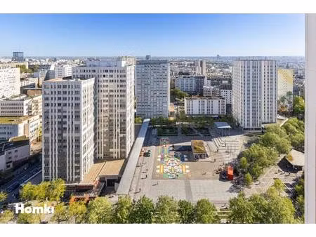 lumineux appartement t2 de 49 m2 à paris 75019