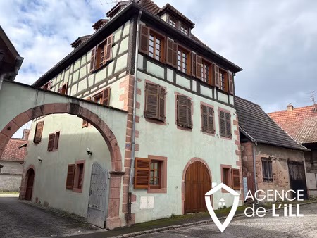 saint hippolyte : 3 pieces au calme