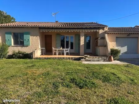 maison 75m2 sur 688m2 terrain plat