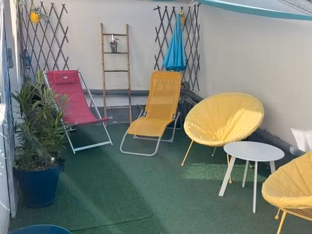 appartement avec terrasse proche pont d’auron