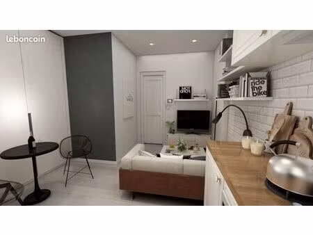 très beau t1 meublé de 24m²