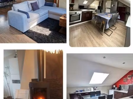 vends appartement meublé f3