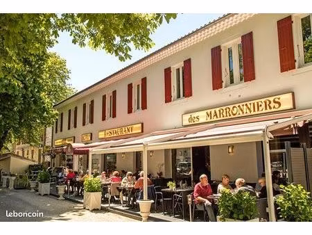 vente fond de commerce hôtel/bar/restaurant en ardèche (thueyts)