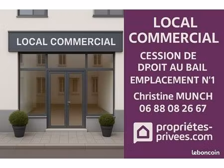 local commercial 140 m²