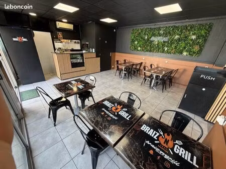 vend fond de commerce snack