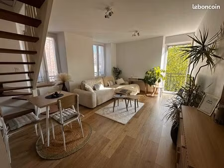 t2 duplex 64 m2 hyper centre pamiers