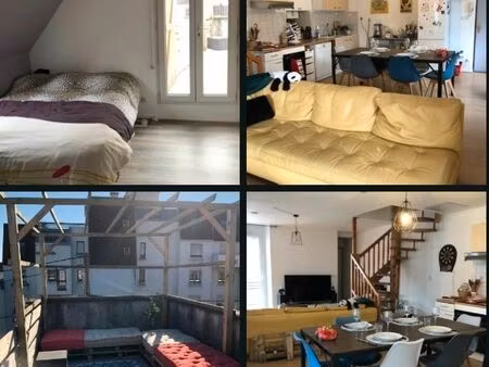 joli duplex chaprais avec terrasse/parking