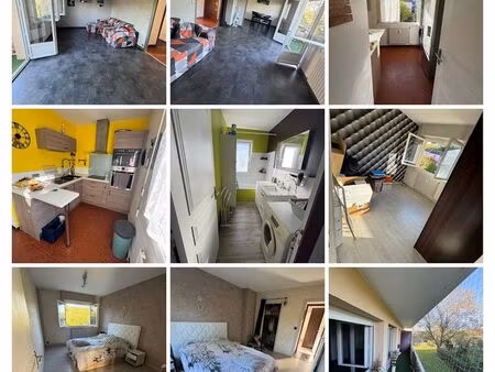 à louer à partir du 1er juin – appartement de 76 m²  2 chambres  balcon  parking et vue su