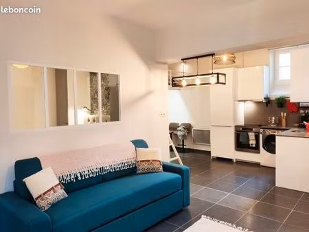 t2 standing tout inclus : ménage & fibre inclus – prêt à vivre