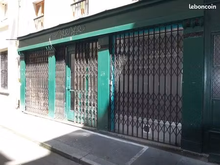 librairie  salon de thé 25 m² paris 10ème