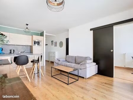 t2 meublé bail mobilité - terrasse  fibre  parking - loyer dégressif selon durée