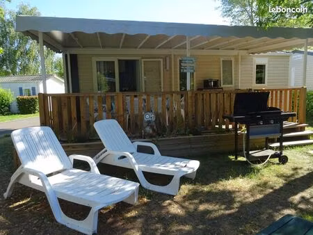 mobil-home 3 chambres biscarrosse lac camping les écureuils 4