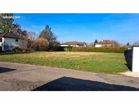 terrain constructible chaussin centre 1269m2