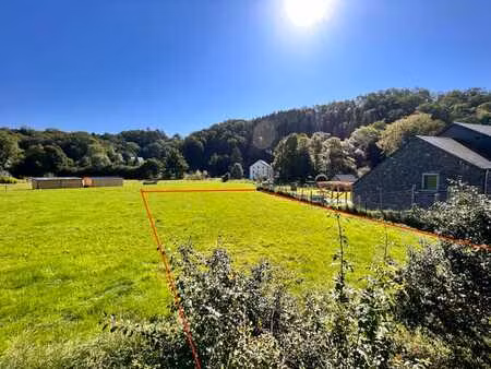 terrain à bâtir 1108m² à vieuxville  cadre verdoyant+permis