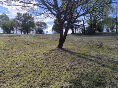 terrain constructible viabilisé à vendre