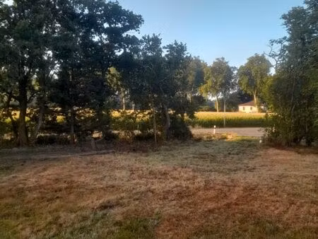 terrain constructible viabilisé