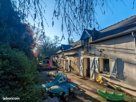 longère 5 chambres dans cadre verdoyant