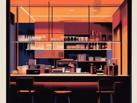 fonds de commerce restaurant bistronomique - 75m² - paris 18e