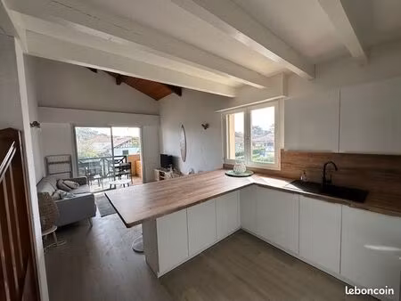 mimizan 600m plage 2ch + mezzanine 4 couchages