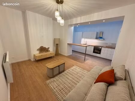 appartement meublé - t2 centre ville