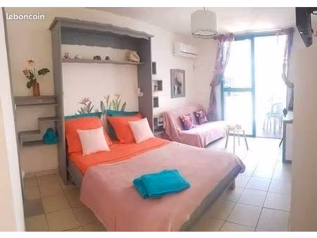 location studio meublé- le diamant