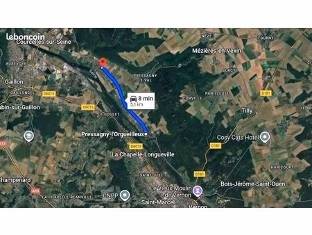terrain 700 m² port mort