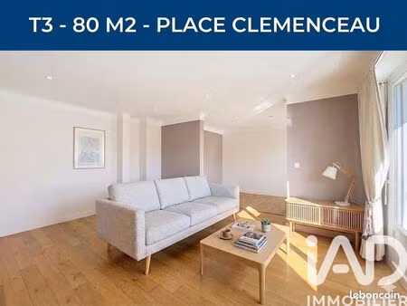 appartement 3 pièces 80 m²