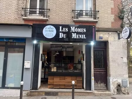 vente fonds de commerce rue ménilmontant 600 euros loyer