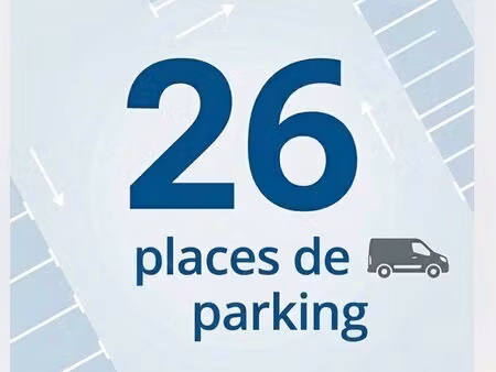 26 places de parking- pour investisseurs