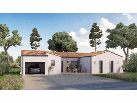 terrain avec maison neuve à vendre