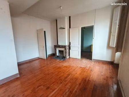 grand apt de 83 m² avec cachet et volumes – projet t3 avec dp déjà validée – saint-chamond