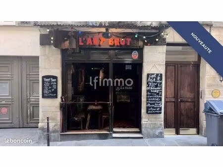 bar  fond de commerce 40 m² paris